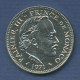 Monaco 5 Francs Kursmünze 1971 Prinz Rainer III. Monogramm, KM 150 Vz (m3632) - 1960-2001 Franchi Nuovi