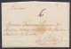L. Datée 1e Août 1742 De MAESTRICHT Pour GAND - Port "6" - 1714-1794 (Austrian Netherlands)