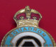 Small Enamel And Metal Pin Badge Royal Airforce RAF No 85 Squadron Kings Crown By HW Miller Branston St Birmingham - Airplanes