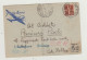 BUSTA CON LETTERA - POSTA MILITARE 52 - POSTA AEREA DEL 1943 PER SOLDATO WW2 - Poststempel (Flugzeuge)