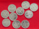 COLLECTION LOT GERMANY WEIMAR 3 MARK 10PC 21G #xx40 1112 - Collections