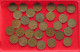 COLLECTION LOT GERMANY BRD 2 PFENNIG UP TO 1968 30PC 98G #xx40 1197 - Sammlungen