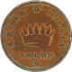 LaZooRo: Italy KINGDOM OF NAPOLEON 1 Soldo 1813 M VF - Cisalpinische/Italienische Rep.