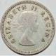 1956 SOUTH AFRICA SILVER 3 PENCE - Sudáfrica