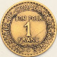 France - Franc 1927, KM# 876 (#4070) - 1 Franc