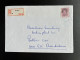 NETHERLANDS 1985 REGISTERED LETTER BAFLO TO AMSTERDAM 11-12-1985 NEDERLAND AANGETEKEND - Lettres & Documents