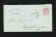 "WUERTTEMBERG" 1874, Ganzsachenumschlag Mi. U 20 Stegstempel "LUDWIGSBURG" (A1008) - Postal  Stationery