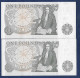 Page 2 Consecutive 1 Pound Banknotes 57A - 1 Pound