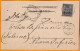 1902 - Bureau Français à L'Etranger - 10 C Sage Surch 1 Anna Sur CP De Zanzibar Vers L' Italie Via Port Said, Egypte - Cartas & Documentos