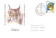 Soviet Union:Russia:USSR:FDC, 50 Years Tallinn Zoo, Lynx, 1989 - FDC