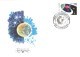 Soviet Union:Russia:USSR:FDC, USSR And Great Britain Space Flight, 1991 - FDC