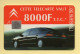 Télécarte 1994 : CITROEN XANTIA / 50 Unités / Numéro A 52114658/502663397 / 12-94 (voir Puce Et Numéro Au Dos) - 1994