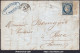 FRANCE CERES N° 4 EN BDF SUR LETTRE PC 1 ABBEVILLE SOMME + CAD DU 18/10/1852 - 1849-1850 Ceres