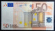 1 X 50€ Euro Duisenberg P006G1 X19938019871 - UNC - 50 Euro