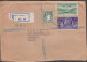 1949. EIRE. 1 Sh AIR MAIL + 2 + Theobald Wolfe Tone 3 P On Registered Cover (tear) To Sweden... (Michel 101+) - JF432466 - Brieven En Documenten