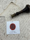 CACHET CIRE ANCIEN - Sigillographie - SCEAUX - WAX SEAL - V 1890 D'ORLEANS Comte De PARIS - Stempel & Siegel