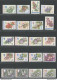 1970 BERMUDA - 24 Valori-Fiori Stanley Gibbons N. 249/265a - MNH** - Andere & Zonder Classificatie