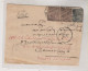 INDIA  1933 SRIRANGAM Nice Cover To MALAYSIA Postage Due - 1911-35  George V