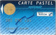 CARTE²° PUCE-BULL B-FRANCE TELECOM-PASTEL-NATIONALE- V°LE 10 / En Bas France Telecom Segur-75700-Paris-TBE - Pastel