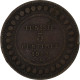 Tunisie, Muhammad Al-Nasir Bey, 5 Centimes, 1917, Paris, Bronze, TTB, KM:235 - Tunisia