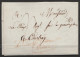 L. Datée 19 Février 1816 De LILLE Pour COURTRAY - Cursive "Le Commissaire …" - Port 3 - 1815-1830 (Holländische Periode)