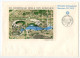 Germany, West 1972 FDC Scott B489 S/S - 20th Olympic Games In Munich, Map Of Olympic Site - 1971-1980