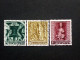 LIECHTENSTEIN MI-NR. 386-388 GESTEMPELT(USED) WEIHNACHTEN 1959 - Used Stamps