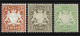 BAYERN 1890 Mi.# 64, 69-70 MNH ** BPP Signed Postfrisch / Allemagne Alemania Altdeutschland Old Germany - Neufs