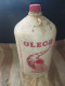 MAROC Bidon à Huile    Vintage Années 90  BOITE Vide Capacité 5 Litre...huile Réservée Aux  FAR - Other & Unclassified