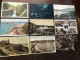 9 Postcards Lot UK IOM Isle Of Man Views Douglas Ramsey Groudle Glen Garwick Glen All Posted 1904-1955 - Isle Of Man