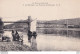 B5-82) AUVILLAR (TARN ET GARONNE) PONT SUR GARONNE - ( ANIMEE - BARQUES - LAVEUSES - 2 SCANS ) - Auvillar