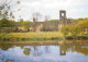Angleterre - Leeds - Kirkstall Abbey From The River Aire - Yorkshire - England - Royaume Uni - UK - United Kingdom - CPM - Leeds