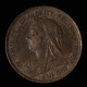  Grande-Bretagne / United Kingdom, Victoria, Half Penny, 1901, , Bronze, TTB+ (AU),
KM#789 - C. 1/2 Penny