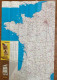 CARTE DES ROUTES DE FRANCE (OUEST) AU 1/1 000 000  - REGIE FRANCAISE DES TABACS 1960 - PUB MARIGNY ET CHIQUITO - SEITA - Wegenkaarten