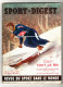 Sport Digest 1950-52 - Lot 3 X N° 14-26-39 - Ski...- Dessins De Pellos - Winter Sports