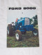 DEPLIANT PUB PUBLICITAIRE TRACTEUR FORD 8000, AGRICULTURE, MATERIEL AGRICOLE, AGRICULTEUR - Tractors