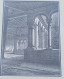 Cloître De Nivelles, Lithographie Meisenbach Encadrée D'après Dessin E. Puttaert - Nijvel