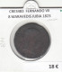 CRE3483 MONEDA ESPAÑA FERNANDO VII 8 MARAVEDIS JUBIA 1823 - Sonstige & Ohne Zuordnung