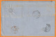 1861 - QV - Lettre Pliée En Français De BOMBAY, Inde Britannique Vers BORDEAUX, France - Via SUEZ & Cette à Bordeaux - 1858-79 Compagnie Des Indes & Gouvernement De La Reine