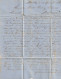 1861 - QV - Lettre Pliée En Français De BOMBAY, Inde Britannique Vers BORDEAUX, France - Via SUEZ & Cette à Bordeaux - 1858-79 Kolonie Van De Kroon