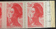 2274 C2 Conf. 5 Date 6/ 16.9.83 Carnet Liberté 2.00F Rouge - Modernes : 1959-...