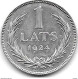 *latvia 1 Lats 1924   Km 7   Unc /ms63 - Latvia