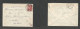 Russia. 1929 (16 Dec) Siberia, Vladisvostok - China, Harbin, Manchuria. Single Fkd 18k Tied Cds + Arrival Bilingual Cds - Autres & Non Classés