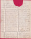 COMMUNE DE PARIS CACHET DE ROUTE 1 DU 12 MAI 1871 POUR CITOYEN DELECLUZE DELEGUE GUERRE DE LA COMMUNE AU DOS CONTRESEING - Krieg 1870