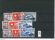 Schweiz 5 Lose U.a. 335-343 - Collections