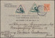 KLM-Weihnachtsflug Silvermeeuw-Brief AMSTERDAM-BATAVIA 18.12.33 Ab VELP 14.12. - Luchtpost