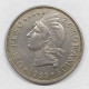 Dominican Republic 1 Peso 1939 Km#22 E.1465 - Dominicana