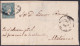 1857-H-372 CUBA 1857 ISABEL II 1/2r RAILROAD COVER HAVANA – MATANZAS SABANILLA 1859.  - Préphilatélie