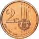 Monaco, 2 Euro Cent, Unofficial Private Coin, 2006, Cuivre Plaqué Acier, SPL+ - Private Proofs / Unofficial