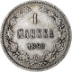 Finlande, Alexander III, Markka, 1892, Helsinki, Argent, TTB, KM:3.2 - Finlande